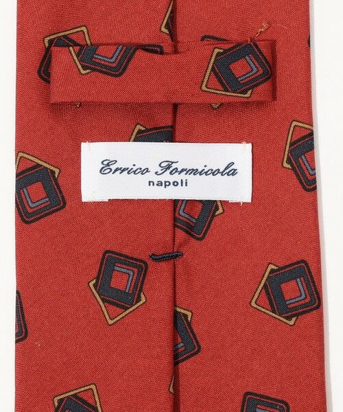TOMORROWLAND / トゥモローランド ネクタイ | ERRICO FORMICOLA シルクプリント 小紋柄ネクタイ | 詳細3