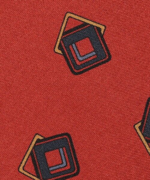 TOMORROWLAND / トゥモローランド ネクタイ | ERRICO FORMICOLA シルクプリント 小紋柄ネクタイ | 詳細4