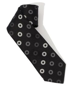 TOMORROWLAND / トゥモローランド ネクタイ | Seaward ＆ Stearn シルクジャガード ドット柄ネクタイ