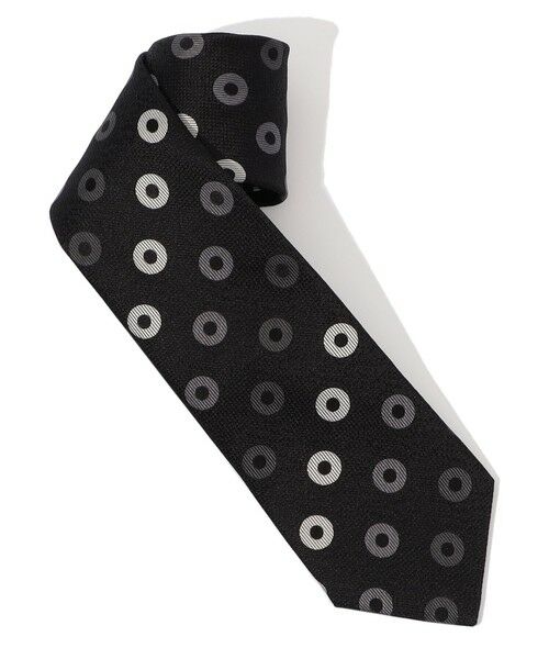 TOMORROWLAND / トゥモローランド ネクタイ | Seaward ＆ Stearn シルクジャガード ドット柄ネクタイ | 詳細1