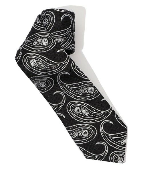 TOMORROWLAND / トゥモローランド ネクタイ | Seaward ＆ Stearn シルクジャガード ペイズリー柄ネクタイ | 詳細1