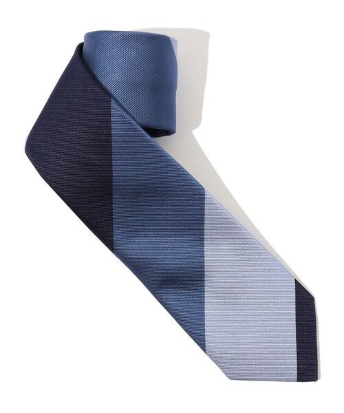 TOMORROWLAND / トゥモローランド ネクタイ | Seaward & Stearn シルクジャガード レジメンタルストライプネクタイ | 詳細1