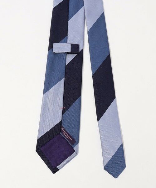 TOMORROWLAND / トゥモローランド ネクタイ | Seaward & Stearn シルクジャガード レジメンタルストライプネクタイ | 詳細2