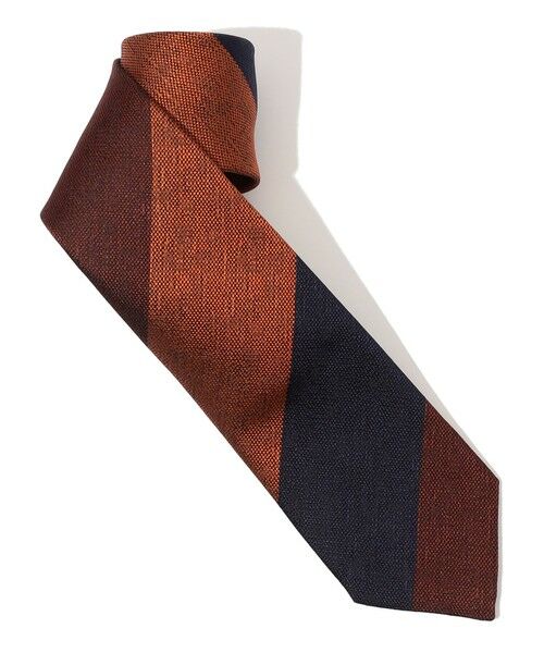 TOMORROWLAND / トゥモローランド ネクタイ | Seaward ＆ Stearn シルクジャガード レジメンタルストライプネクタイ | 詳細1