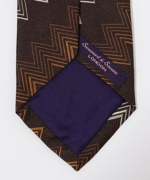 TOMORROWLAND / トゥモローランド ネクタイ | Seaward & Stearn シルクジャガードネクタイ | 詳細3