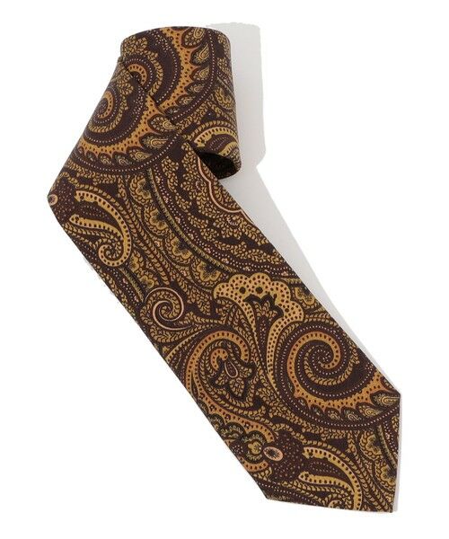 TOMORROWLAND / トゥモローランド ネクタイ | Seaward ＆ Stearn シルクプリントネクタイ | 詳細1