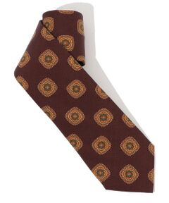 TOMORROWLAND / トゥモローランド ネクタイ | Seaward ＆ Stearn シルクプリントネクタイ