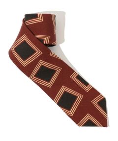 TOMORROWLAND / トゥモローランド ネクタイ | Seaward ＆ Stearn ウールプリントネクタイ