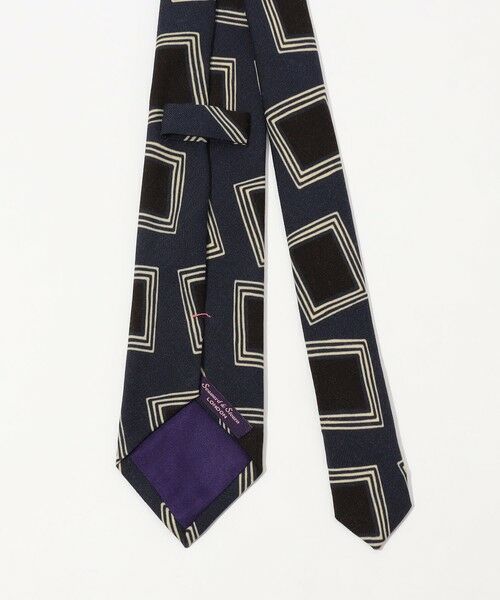 TOMORROWLAND / トゥモローランド ネクタイ | Seaward ＆ Stearn ウールプリントネクタイ | 詳細2
