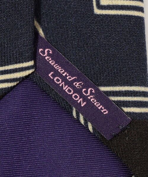 TOMORROWLAND / トゥモローランド ネクタイ | Seaward ＆ Stearn ウールプリントネクタイ | 詳細3