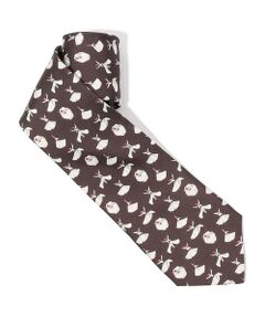 TOMORROWLAND / トゥモローランド ネクタイ | Kinloch シルクプリント ネクタイ