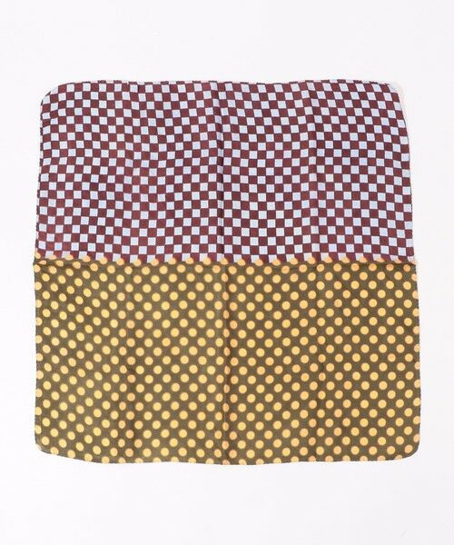 TOMORROWLAND / トゥモローランド バンダナ・スカーフ | EPICE シルク ブロックプリント スカーフ | 詳細2