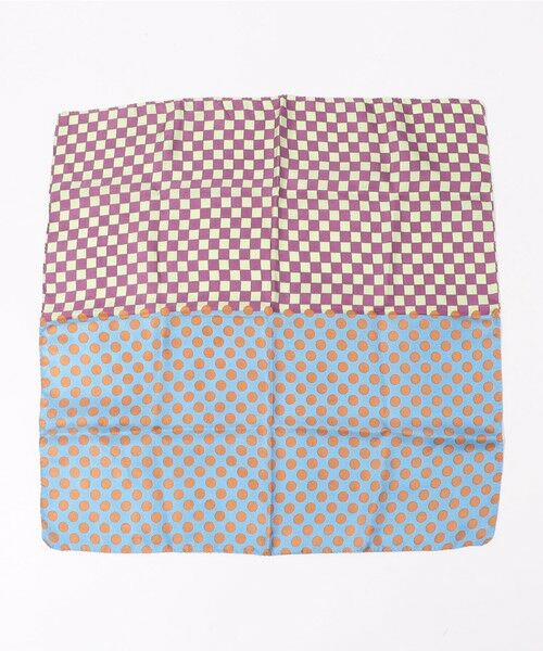 TOMORROWLAND / トゥモローランド バンダナ・スカーフ | EPICE シルク ブロックプリント スカーフ | 詳細6