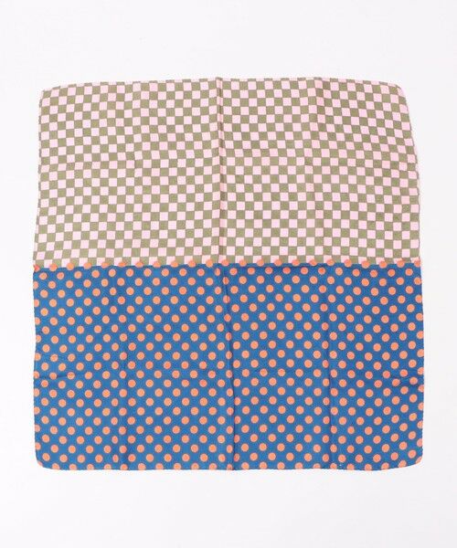 TOMORROWLAND / トゥモローランド バンダナ・スカーフ | EPICE シルク ブロックプリント スカーフ | 詳細8