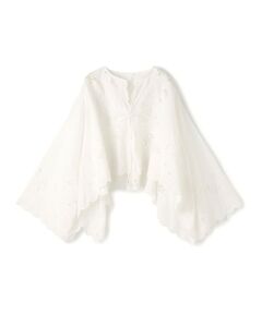 TOMORROWLAND / トゥモローランド シャツ・ブラウス（半袖以外） | バンダナエンブロイダリー ワイドスリーブブラウス