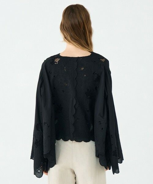 TOMORROWLAND / トゥモローランド シャツ・ブラウス（半袖以外） | バンダナエンブロイダリー ワイドスリーブブラウス | 詳細4