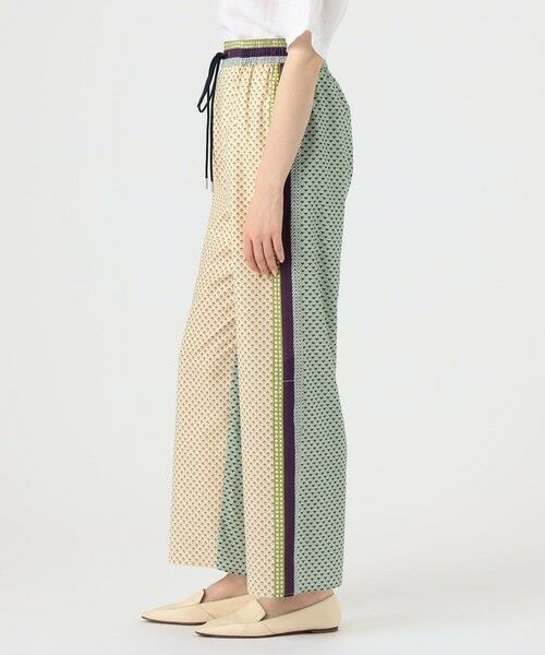 TOMORROWLAND / トゥモローランド その他パンツ | パネルプリント イージーストレートパンツ | 詳細3