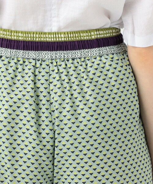 TOMORROWLAND / トゥモローランド その他パンツ | パネルプリント イージーストレートパンツ | 詳細6