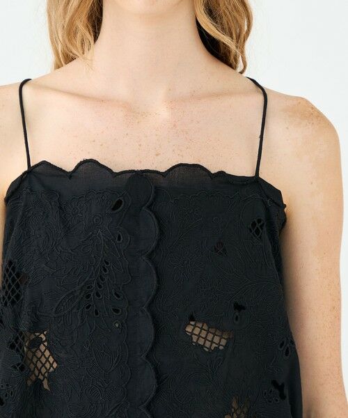 TOMORROWLAND / トゥモローランド ロング・マキシ丈ワンピース | バンダナエンブロイダリー キャミソールワンピース | 詳細4