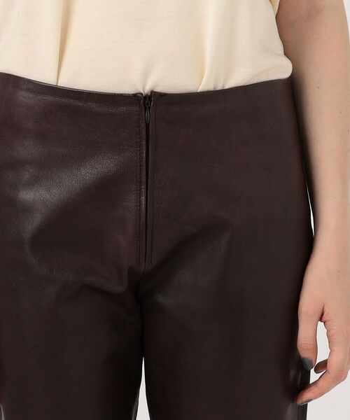 TOMORROWLAND / トゥモローランド その他パンツ | GABRIELA COLL GARMENTS LEATHER SLIT TROUSER | 詳細5