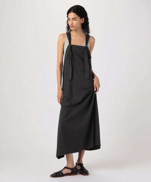 TOMORROWLAND / トゥモローランド ロング・マキシ丈ワンピース | BASE RANGE GREN OVERALLS DRESS | 詳細1