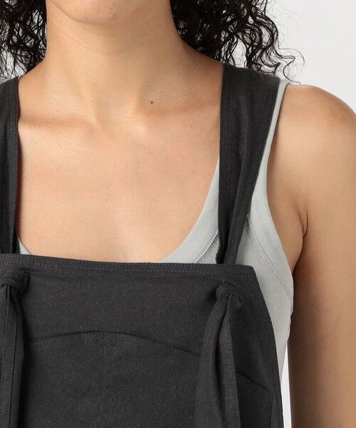 TOMORROWLAND / トゥモローランド ロング・マキシ丈ワンピース | BASE RANGE GREN OVERALLS DRESS | 詳細4