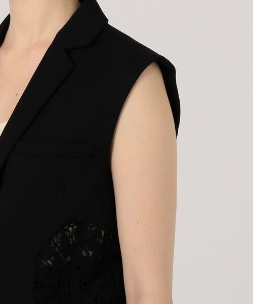 TOMORROWLAND / トゥモローランド ベスト | diotima Long Tower Vest | 詳細8