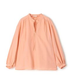 TOMORROWLAND / トゥモローランド シャツ・ブラウス（半袖以外） | ハイカウントポプリン フリルカラーブラウス