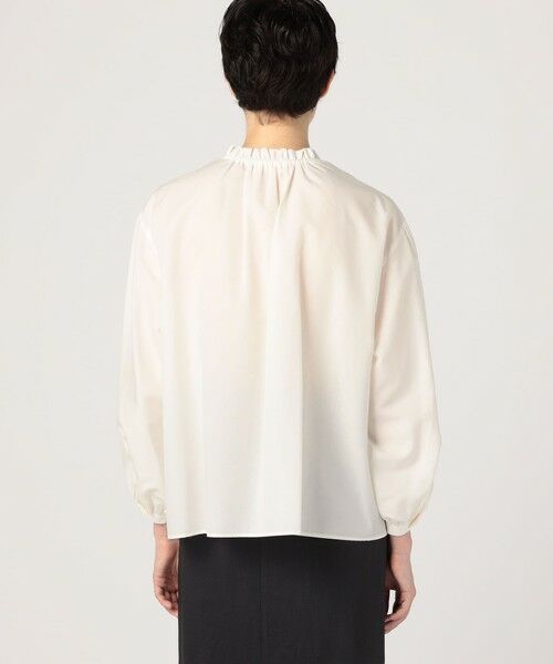 TOMORROWLAND / トゥモローランド シャツ・ブラウス（半袖以外） | ハイカウントポプリン フリルカラーブラウス | 詳細4