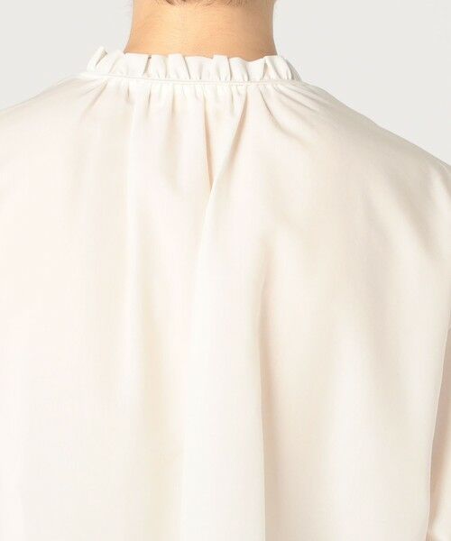 TOMORROWLAND / トゥモローランド シャツ・ブラウス（半袖以外） | ハイカウントポプリン フリルカラーブラウス | 詳細6