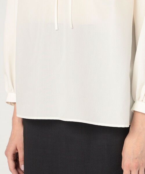 TOMORROWLAND / トゥモローランド シャツ・ブラウス（半袖以外） | ハイカウントポプリン フリルカラーブラウス | 詳細8