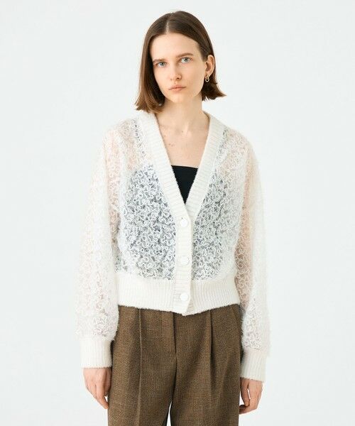 TOMORROWLAND / トゥモローランド カーディガン・ボレロ | Susie Vネックカーディガン | 詳細2