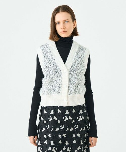 TOMORROWLAND / トゥモローランド ベスト | Susie ショートベスト | 詳細2