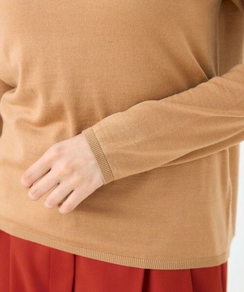 TOMORROWLAND / トゥモローランド ニット・セーター | シルケットウール クルーネックプルオーバー | 詳細6