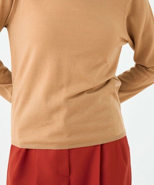 TOMORROWLAND / トゥモローランド ニット・セーター | シルケットウール クルーネックプルオーバー | 詳細7