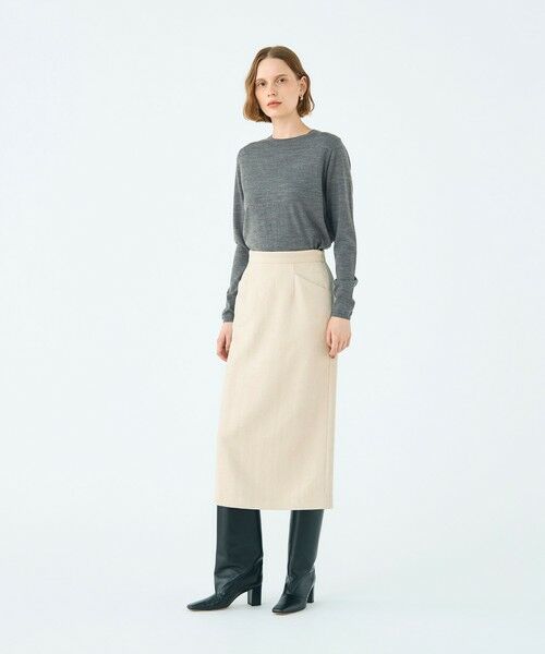 TOMORROWLAND / トゥモローランド ニット・セーター | シルケットウール クルーネックプルオーバー | 詳細9