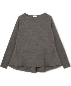 TOMORROWLAND / トゥモローランド ニット・セーター | シルケットウール ワイドプルオーバー