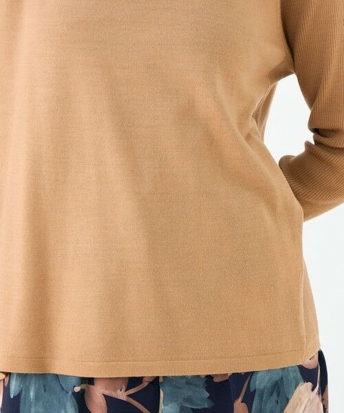 TOMORROWLAND / トゥモローランド ニット・セーター | シルケットウール ワイドプルオーバー | 詳細7