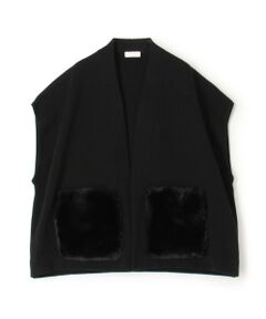 今期25秋新作タグ付きトゥモローランドボルジーBallseyファーポケットジレ セール】 ランダムファー ショートベスト （ベスト