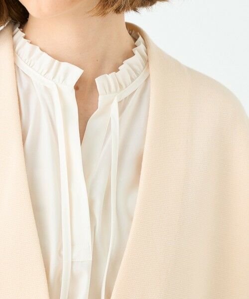 TOMORROWLAND / トゥモローランド カーディガン・ボレロ | ウールポリエステルミラノリブ ショートスリーブカーディガン | 詳細6