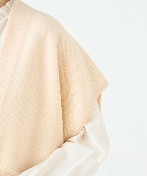 TOMORROWLAND / トゥモローランド カーディガン・ボレロ | ウールポリエステルミラノリブ ショートスリーブカーディガン | 詳細7