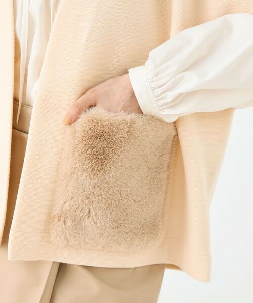 TOMORROWLAND / トゥモローランド カーディガン・ボレロ | ウールポリエステルミラノリブ ショートスリーブカーディガン | 詳細8