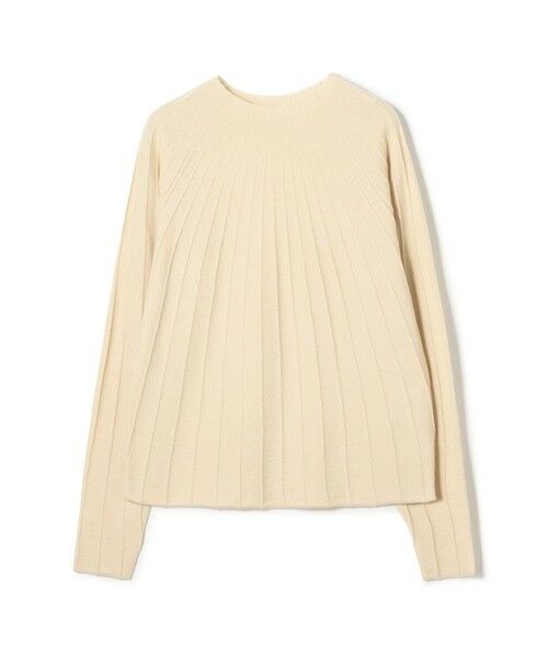 TOMORROWLAND / トゥモローランド ニット・セーター | ストレッチカシミヤ ソフトビルドネックプルオーバー(43 ベージュ)