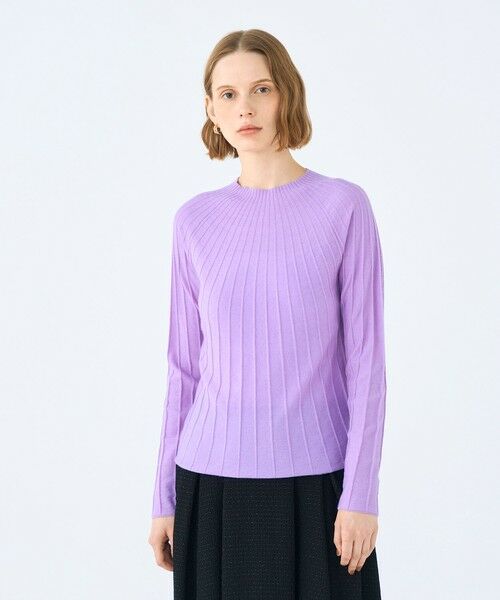 TOMORROWLAND / トゥモローランド ニット・セーター | ストレッチカシミヤ ソフトビルドネックプルオーバー | 詳細2