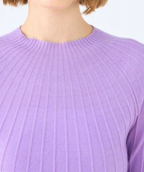 TOMORROWLAND / トゥモローランド ニット・セーター | ストレッチカシミヤ ソフトビルドネックプルオーバー | 詳細5