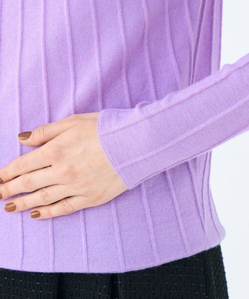 TOMORROWLAND / トゥモローランド ニット・セーター | ストレッチカシミヤ ソフトビルドネックプルオーバー | 詳細6