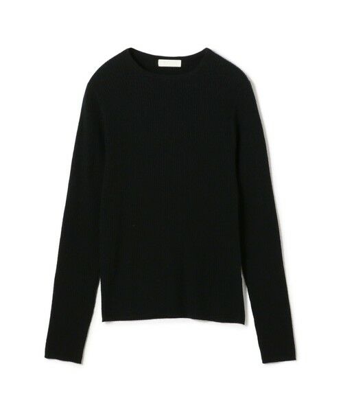 TOMORROWLAND / トゥモローランド ニット・セーター | ストレッチカシミヤ ボールネックプルオーバー(19 ブラック)