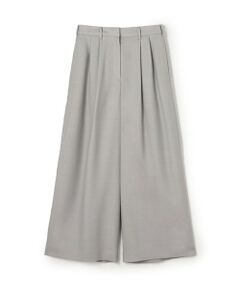 TOMORROWLAND / トゥモローランド その他パンツ | ライトカルゼ タックワイドパンツ