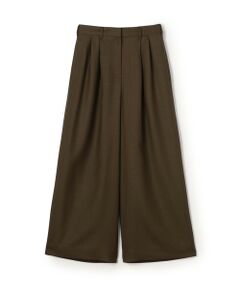 TOMORROWLAND / トゥモローランド その他パンツ | ライトカルゼ タックワイドパンツ