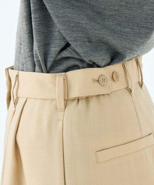 ライトカルゼ タックワイドパンツ （その他パンツ